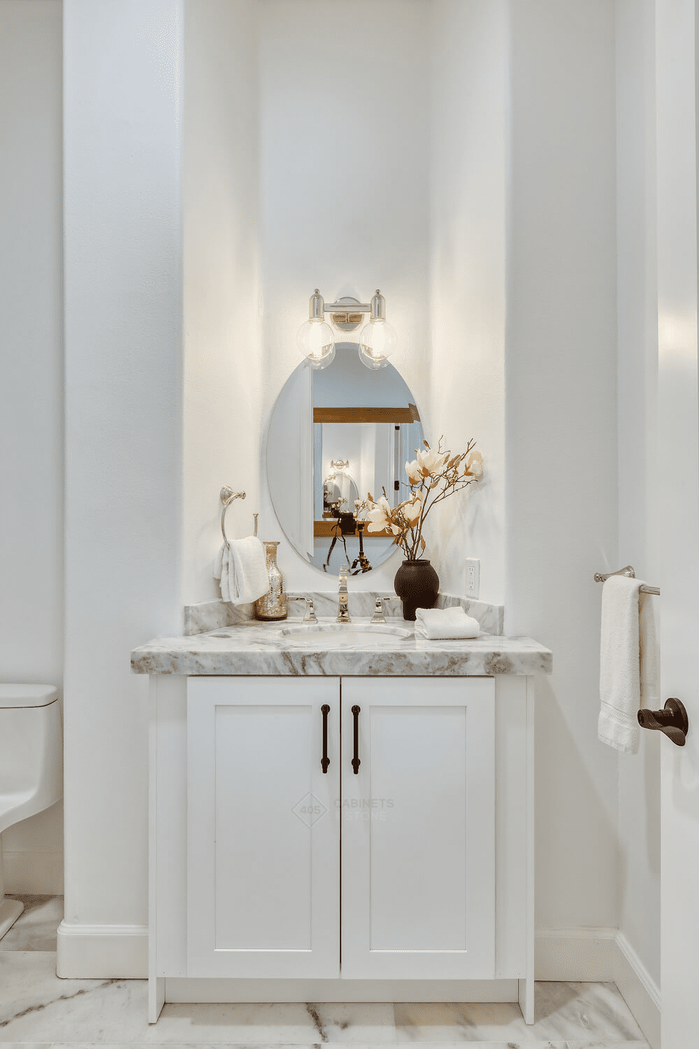 Cabinet Design Ideas for Small Bathrooms - 405 Cabinets & Stone - 5