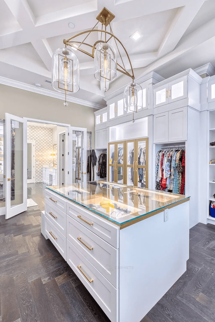 Custom Cabinets for Walk-In Closets and Wardrobes by 405 Cabinets & Stone